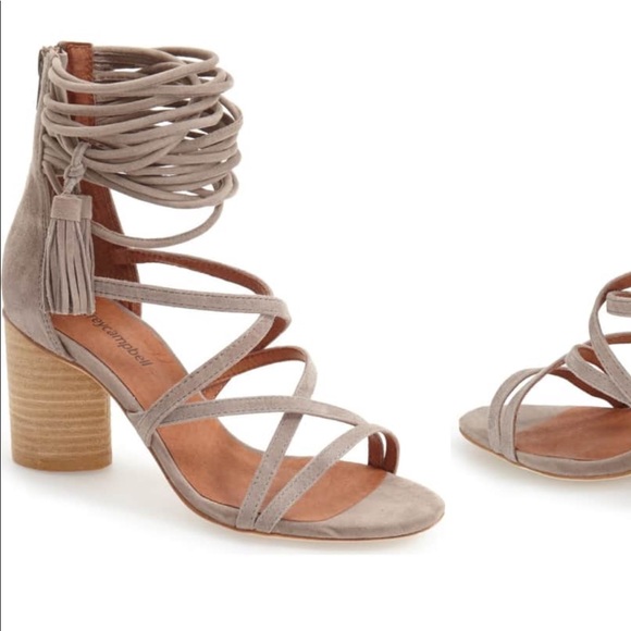 Jeffrey Campbell Shoes - JEFFREY CAMPBELL 🔥🔥NWOT Strappy  Suede Sandal 8